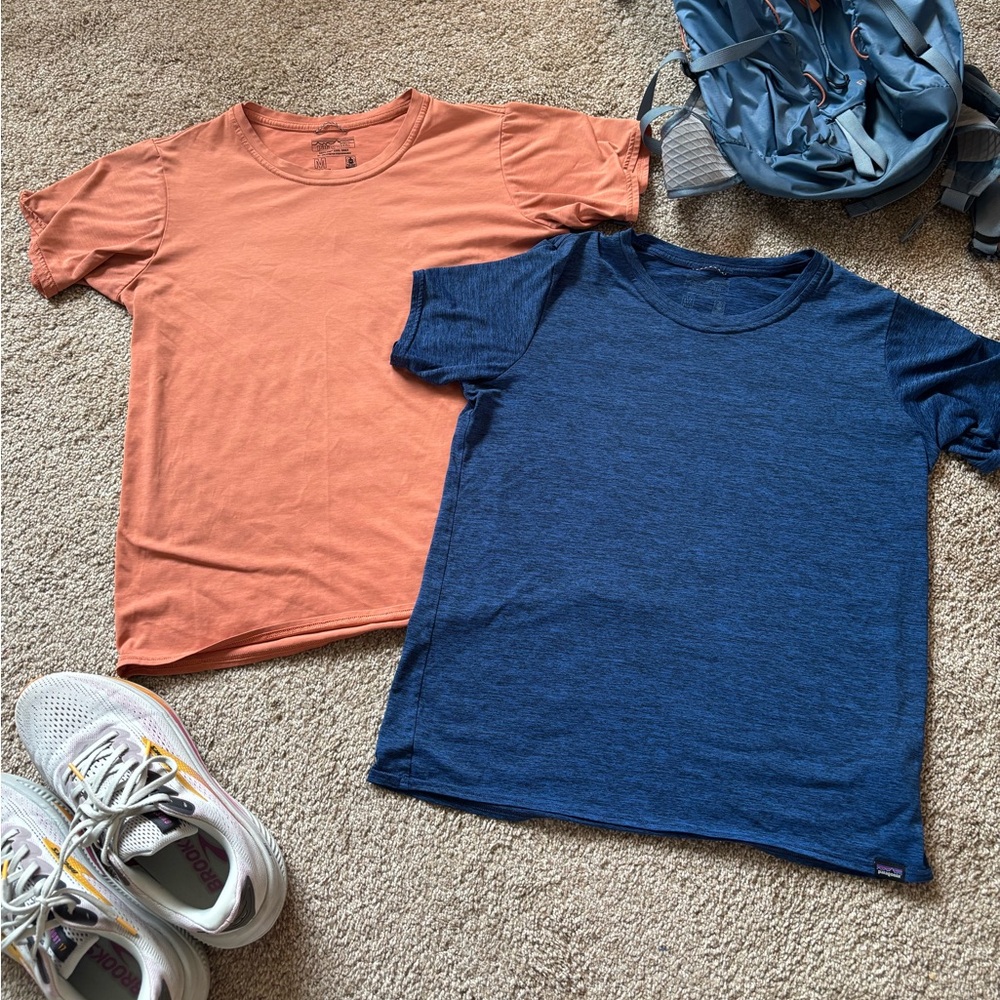 Set of 2 Patagonia Capilene shirts